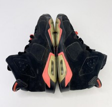 Nike 2014 Air Jordan 6 Vi Retro Black Infrared Sz 6Y Kids Rare HTF Authentic