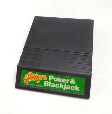 Intellivision Spiel -- LAS VEGAS POKER & BLACKJACK -- Mattel (no Atari)