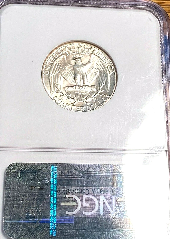 1950 DDR Quarter FS-801 (VP-001) NGC MS65 White Best Price on Ebay* CHRC - Image 3 of 3