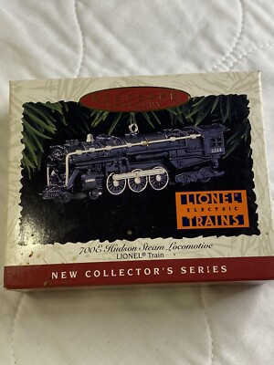 Hallmark Christmas Ornament Lionel 700E Hudson Steam Locomotive Train 1996 NIB