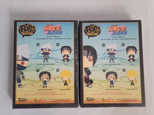 Funko Pop! Pin Kakashi (Blitzklinge) & Itachi 15 16 große Emaille Pin Naruto - Bild 2 von 2