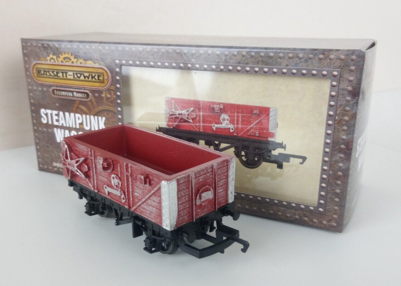 NEW Bassett-Lowke / Hornby BL6004 OO Gauge Steampunk Goggle Polisher Open Wagon