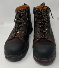 Timberland Pro Endurance 6" Leather Safety Toe Boots Mens 10.5M 52562