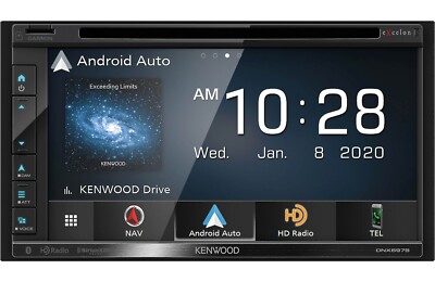 Kenwood Excelon DNX697S 6.8 inch DVD Navigation Receiver ~ BEST in 2025