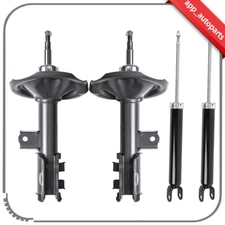 Front Rear Struts Shocks Absorbers Left Right For 2007-2010 Hyundai Elantra FWD