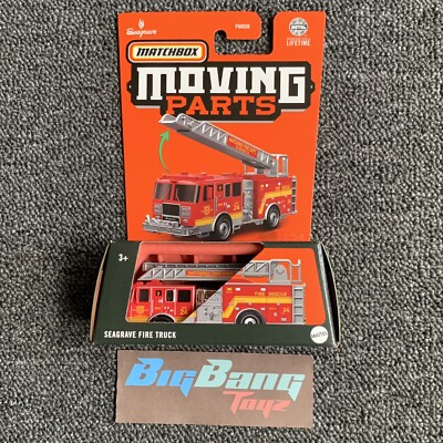 Matchbox Moving Parts Seagrave Fire Truck #33 (In-Stock) New