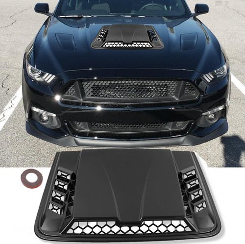 For Ford Mustang GT / V6 Front Air Flow Scoop Hood Intake Vent Bonnet Trim Cover