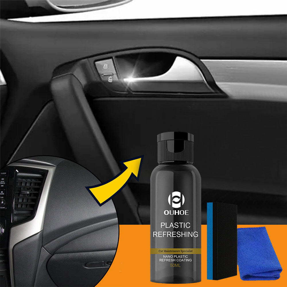 50ml Plastic Parts Refurbish Agent For Car Dashboard Interior Restorer Agent