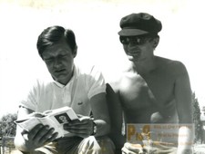 France Cinéma F A Burguet François Leterrier working on Proust Old Photo 1966 #2