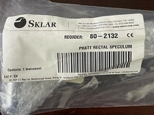 New SKLAR Pratt Rectal Speculum Instrument, P/N 80-2132 NSN  6515011397550