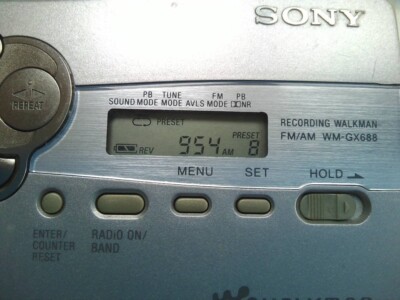 SONY WM-GX688 WALKMAN カセットレコーダー Sony WM-GX688 Cassette Player Walkman - YouTube