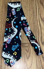 Vintage 1991-1993 Diet Pepsi Necktie By Balancine 100% Silk Made In USA