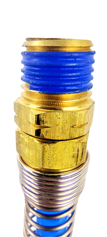 1/4" NPT Fitting X 100 FT Air Compressor PU Hose Roofing Framing Carpentry