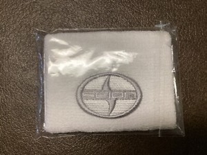 Scion White Sweat Wristband - New