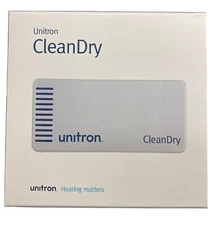  BRAND NEW CleanDry electric hearing aid UV disinfection, drier,  and case