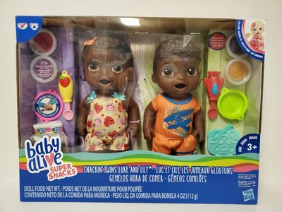 baby alive snackin lily african american