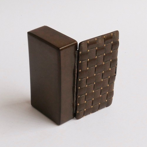 Snuff Box - Composite Material & Inlaid - Early 19th - C. - Picture 9 of 9