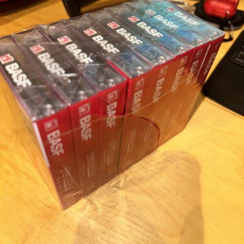 8-Pack- BASF FERRO EXTRA I- 90 Min Sealed Blank Analog Audio Cassette Tapes - Picture 4 of 4
