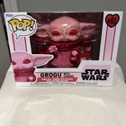 Star Wars Grogu w/ Cookies Funko Pop Vinyl Pink #493 Valentine Collection Series