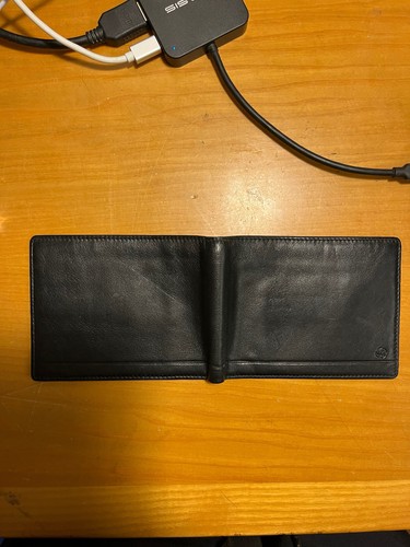 PORTAFOGLIO SAMSONITE PELLE VERA NERO - Foto 5 di 6