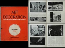 ART ET DECORATION NOVEMBRE 1934 PRIMAVERA, JEAN TETARD, MARINOT, PAUL BONET,