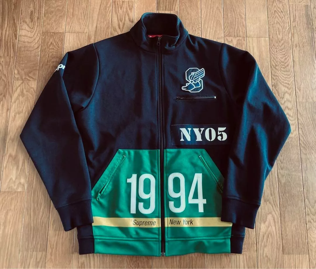 Veste de survêtement Supreme Stadium 2005 noire taille M aile vintage excellent homme !!