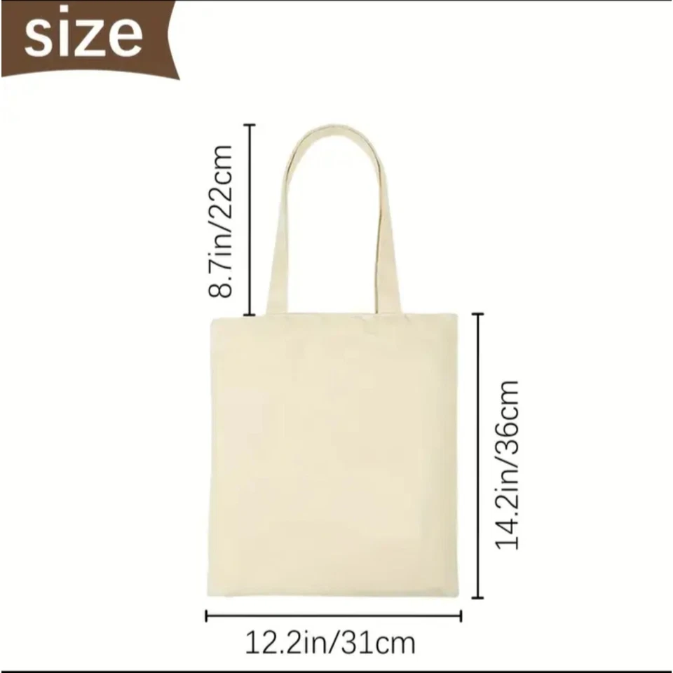 converse flor lona bolso tote mediano beige, mandril sastreros, vuelta al cole Foto 2 de 4