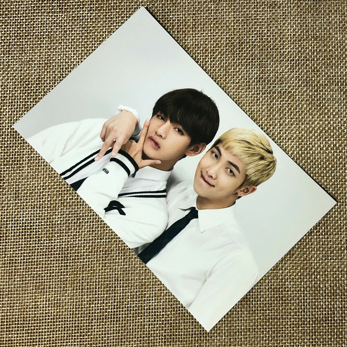 BTS V RM 5/7 [ 3rd Muster ARMY.ZIP ] Official Postcard Photo / New