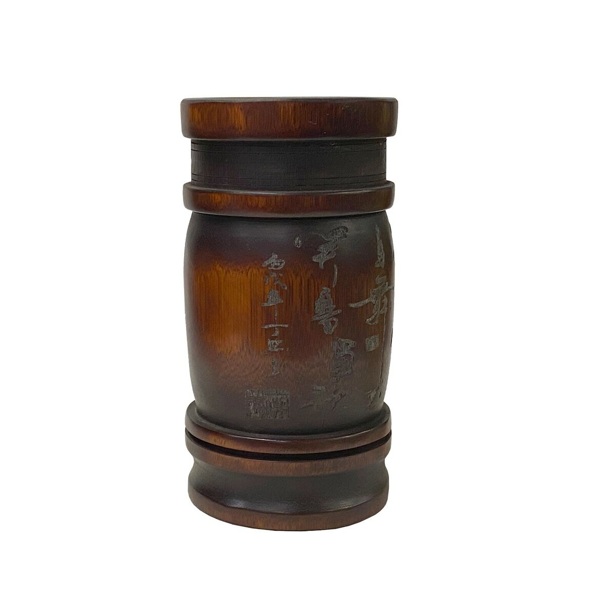 Chinese Bamboo Calligraphy Carving Brush Pen Holder / Brush Pot ws2068S Chinese Bamboo Calligraphy Carving Brush Pen Holder / Brush Pot ws2068S