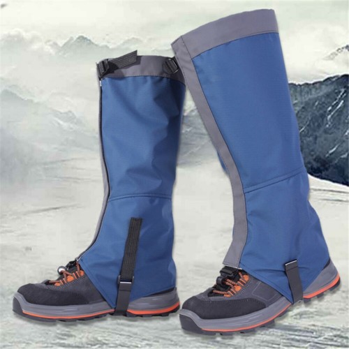 Waterproof Gaiters Leg Leggings Boot Gaters Shoe Covers Outdoor Hiking Walking - Picture 7 of 15