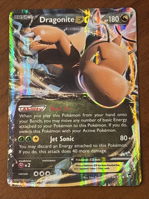 Dragonite EX #74 (Furious Fists (2014))
