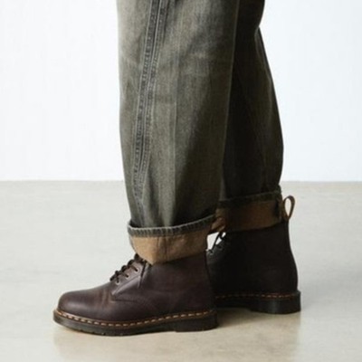 Dr Martens Mens 8 Womens 9 Brown 101 Crazy Horse Leather Ankle Dr Martens Mens 8 Womens 9 Brown 101 Crazy Horse Leather Ankle