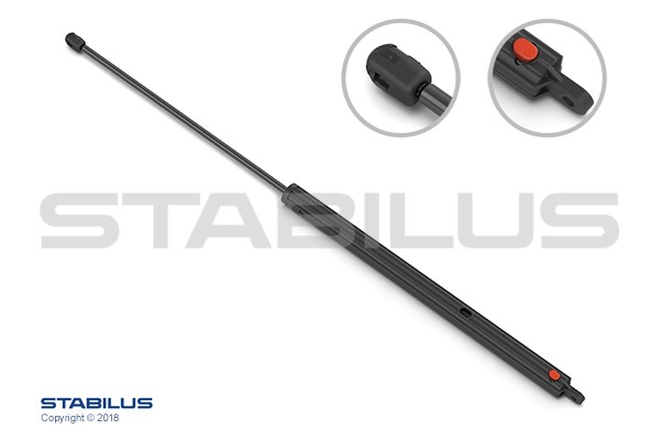 Fits STABILUS 1383BM GAS SPRING, FRONT FLAP / TAILGATE AUDI 100/100 QUATTRO/100