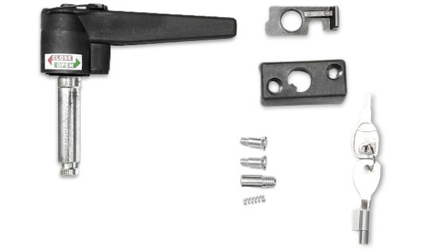 Kit de seguridad de bloqueo de enganche de remolque con llave barra de remolque bloqueo antirrobo modelo C