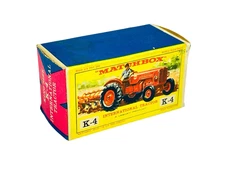 Matchbox Lesney King Size K-4 International Tractor Original Box Only