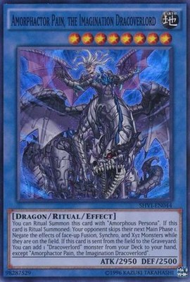 Amorphactor Pain, the Imagination Dracoverlord - SHVI-EN044 - Super Rare - Unlim