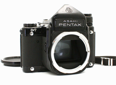 [Exc+5]  Asahi PENTAX 6x7 TTL Prism Finder Medium Format Film Camera Body JAPAN