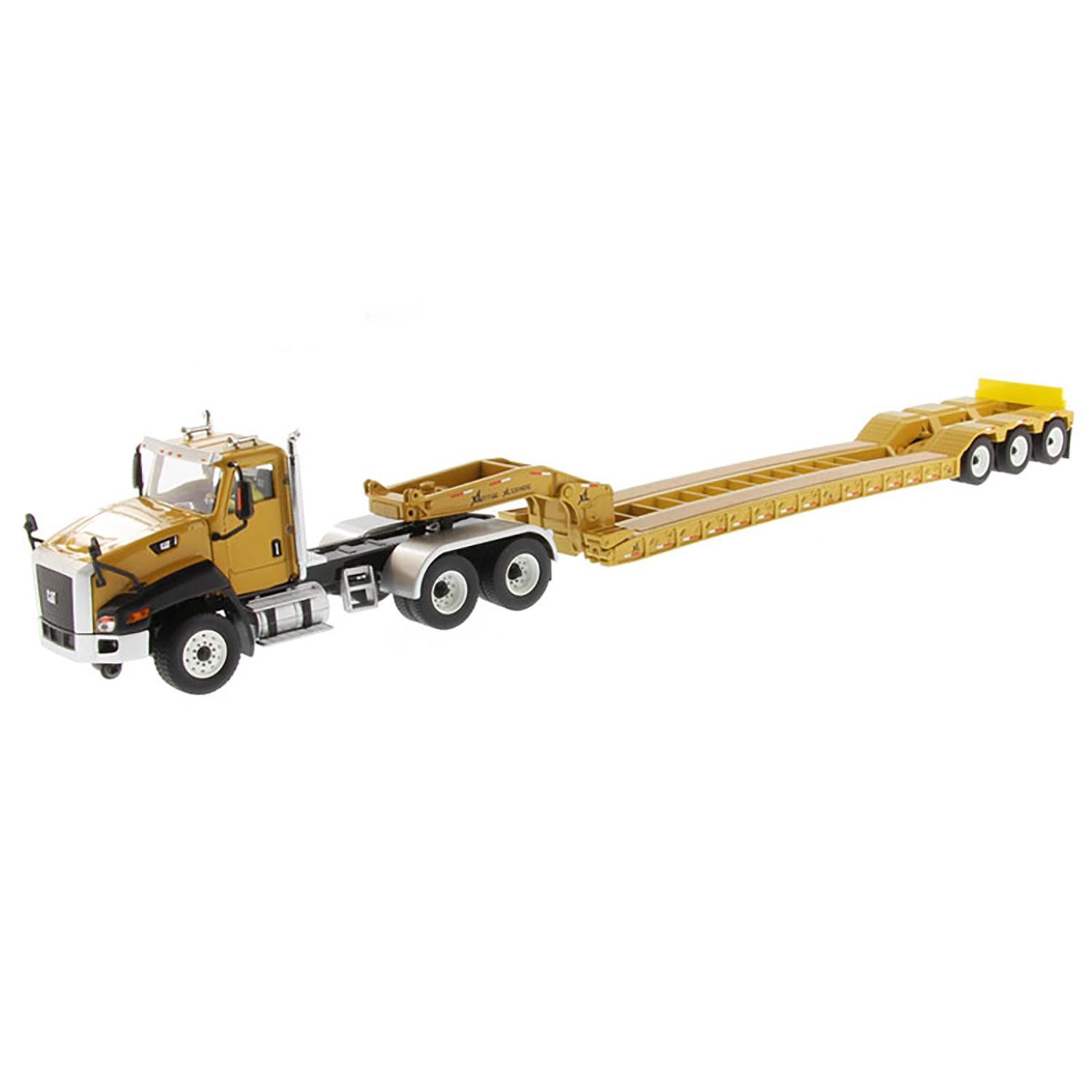 Грузовик 150 CAT Caterpillar CT660 с прицепом Lowboy изготовленный на заказ Masters 85503 18890₽