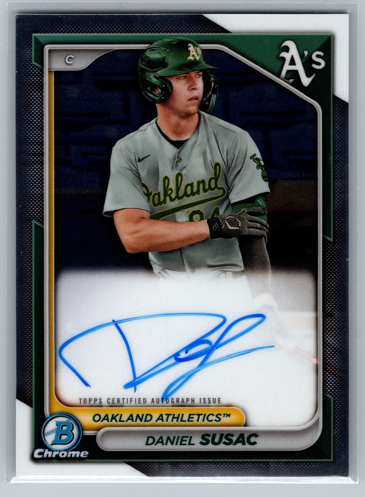 2024 Bowman #CPA-DS Daniel Susac Bowman Chrome Auto