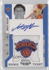 2010-11 Playoff Contenders Patches Rookie Ticket Timofey Mozgov #140 Auto 0v1