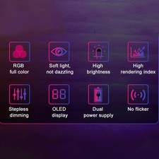 RGB Fill Light LED Fill Light Stick Portable Live Shooting Light Camera ZHLC