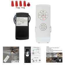 Ceiling Fan Remote Control Kit Universal Fan Light Speed Timer 3 in 1 Wireless