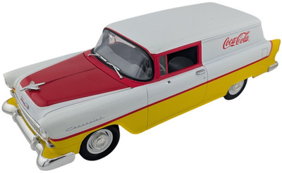 Johnny Lightning Coca-Cola 1955 Chevy Sedan Delivery 1:18 Diecast #672