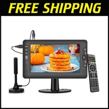 9" Portable TV with Digital ATSC Tuner USB Port