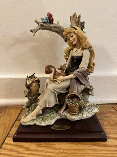 Armani Disney’s Sleeping Beauty Signed Sculpture Rare Aurora