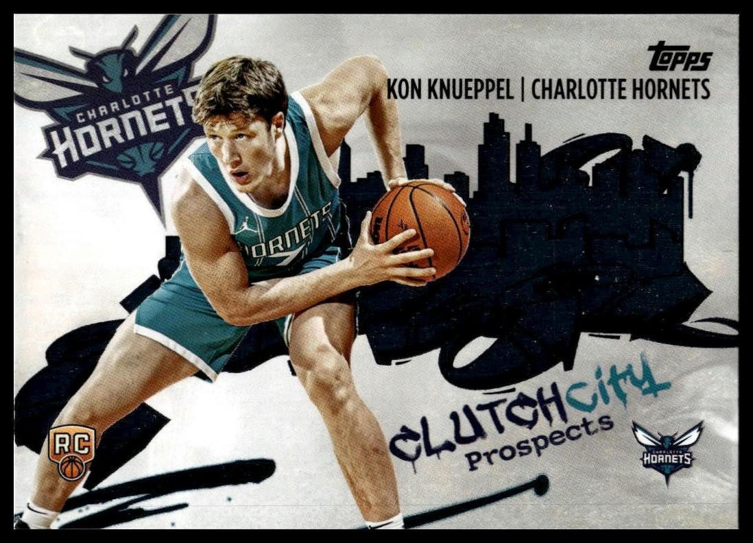 2025-26 Topps #CC-4 Kon Knueppel Clutch City Prospects RC