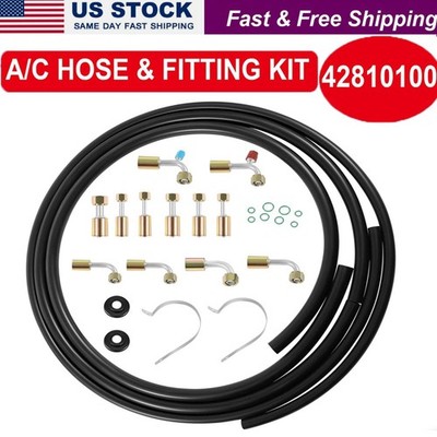 42810100 A/C Hose & Fitting Kit, Complete Set for Custom Air Conditioning Lines