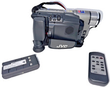 Vintage JVC GR-SXM330U Super Compact VHS-C Video Camcorder UNTESTED