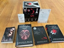 Product Image: The Twilight Saga 8 BOOKS  ALL FIRST ED + Stephenie Meyer SIGNED CARD
