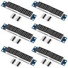 AOICRIE 6 PCS 8-Digit 7 Segment MAX7219 Digital Module, Pack of 6